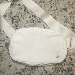 Lululemon white everywhere belt bag
